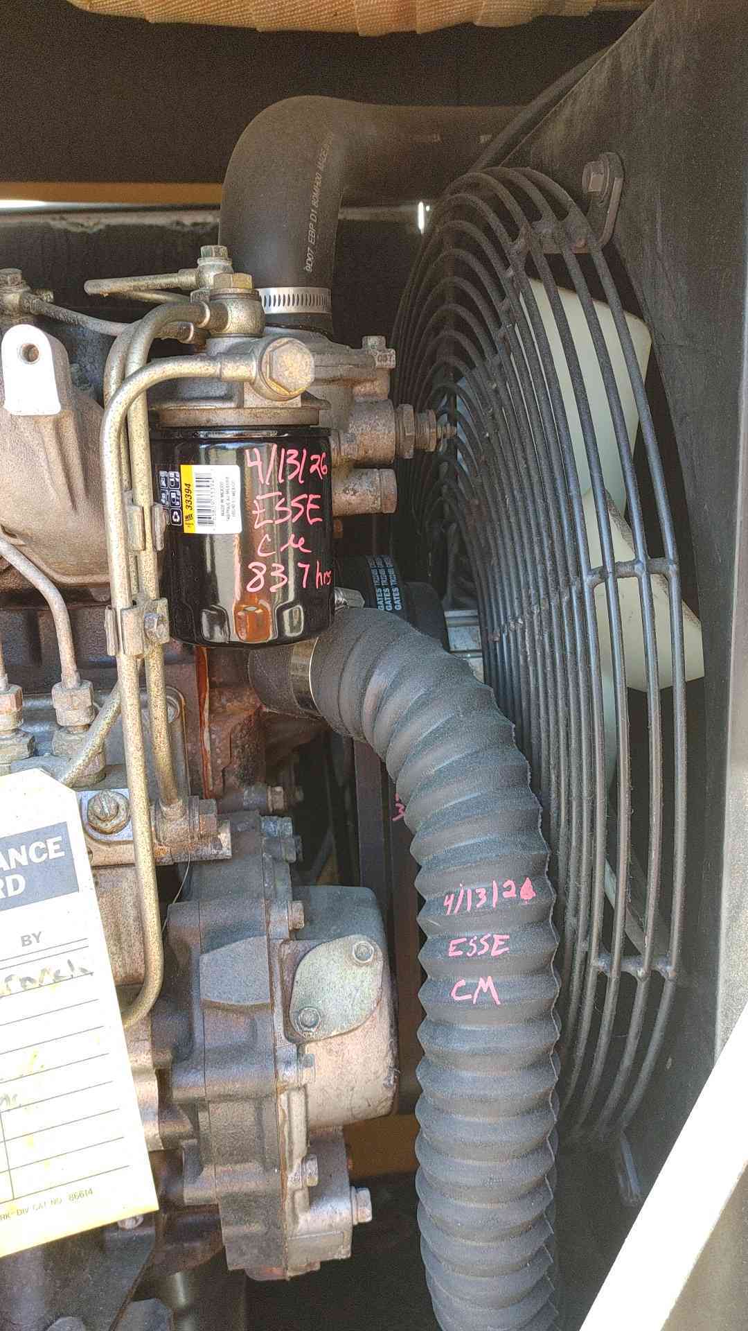 Elliott Power Systems 40 kW Diesel Generator Isuzu 4BG1 120/240V 40RD Enclosed 973h TESTED