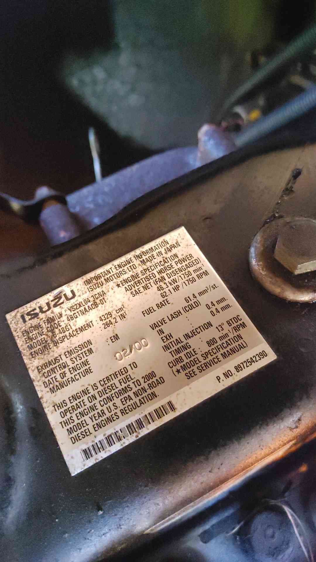 Elliott Power Systems 40 kW Diesel Generator Isuzu 4BG1 120/240V 40RD Enclosed 973h TESTED
