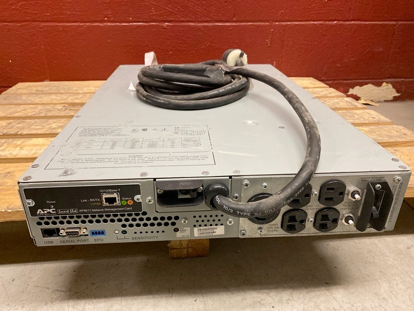 APC SUA3000R2X428 SUA3000RM2U 3000VA 2U Rack UPS L5-30P AP9617 No Batt