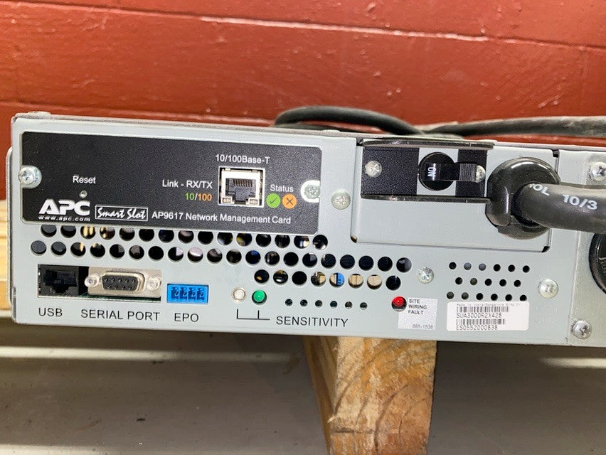 APC SUA3000R2X428 SUA3000RM2U 3000VA 2U Rack UPS L5-30P AP9617 No Batt