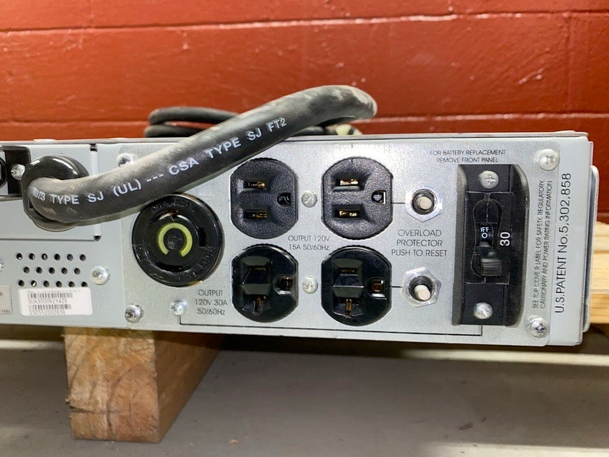 APC SUA3000R2X428 SUA3000RM2U 3000VA 2U Rack UPS L5-30P AP9617 No Batt