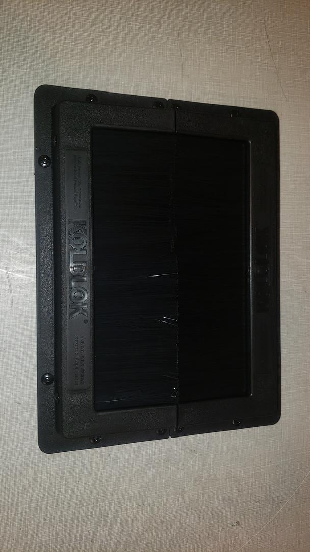 CPI KoldLok 13576-001 Surface Mount Raised Floor Brush Grommet 2020-02