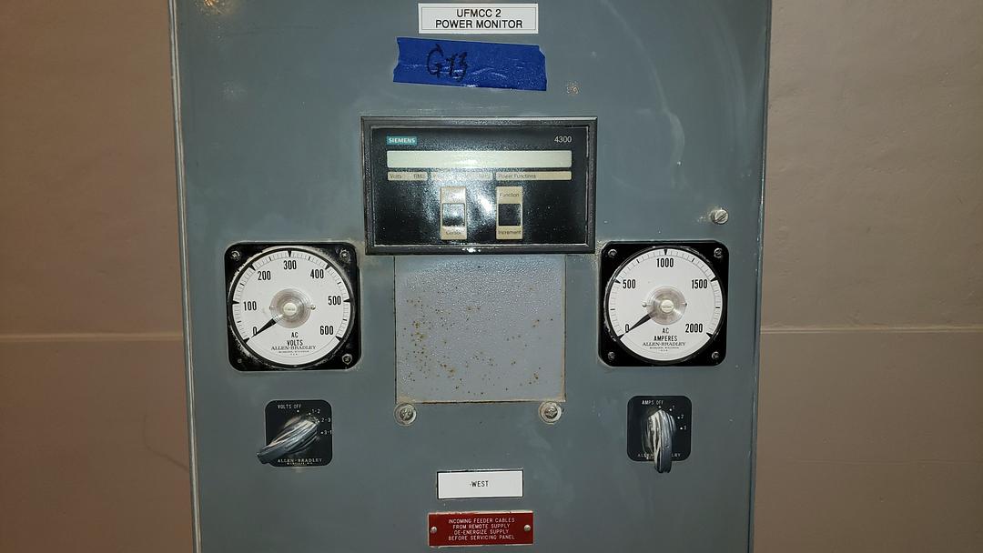 ALLEN-BRADLEY BUL. 2100 Metered Input MCC 2000A(S6LLST10601)