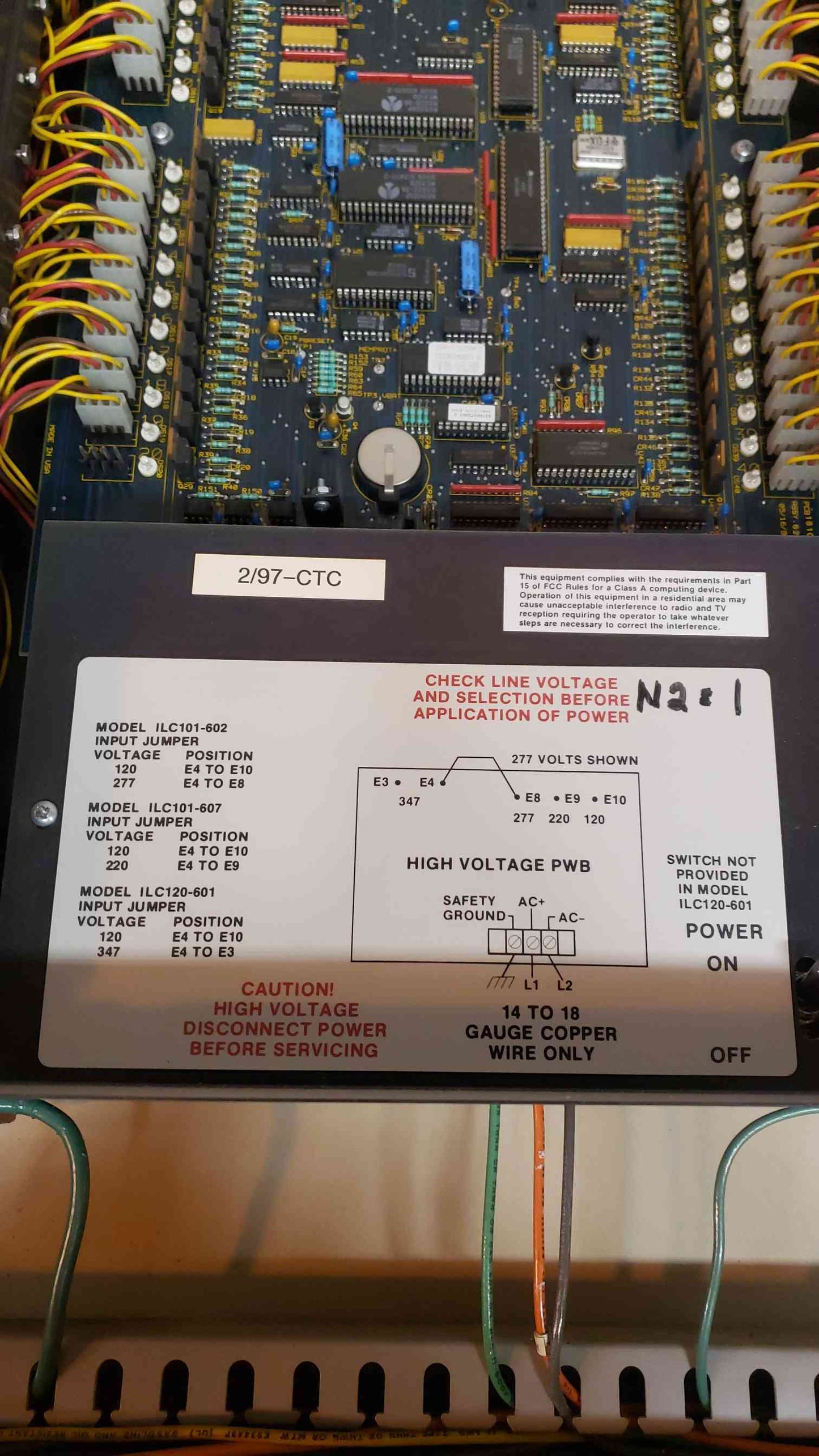 Johnson Controls Metasys ILC101-0 Intelligent Lighting Controller Board