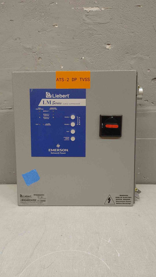 TVSS Liebert Surge Suppressor 480V 3PH 4 Wire 232262(103642)