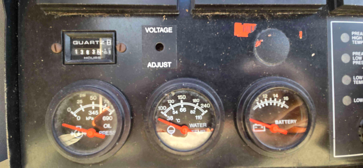 55KW Kohler 4039T John Deere Diesel Generator 1383Hrs TESTED