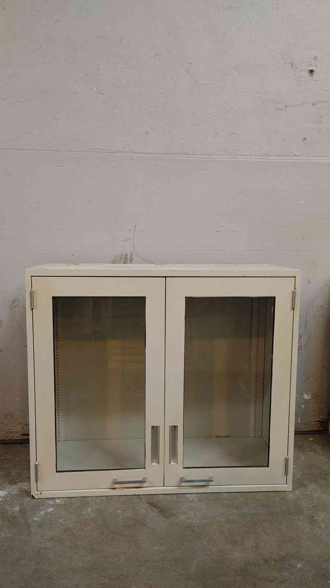3' Hamilton Dual Glass Door Overhead Casework (108625)