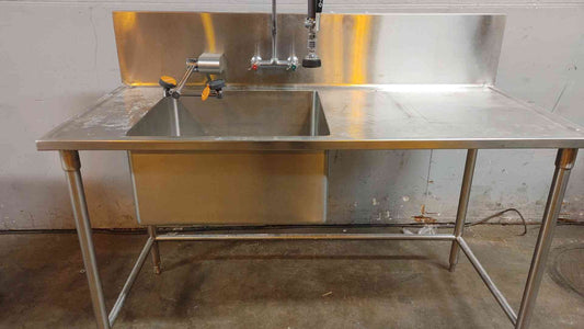 63" Stainless Steel Sink Bundle