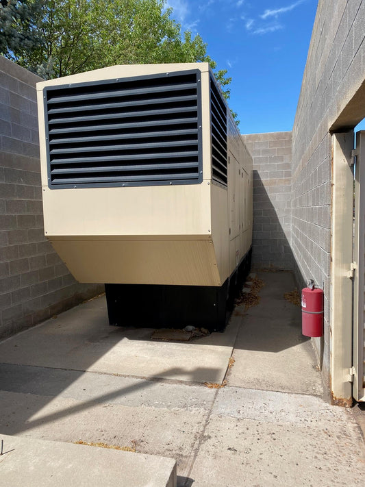 500KW Generac SD0500 Diesel Generator 277/480V 3ph 280hrs