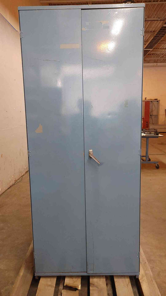 7' Metal Storage Cabinet with Shelves (SKU: 109887)