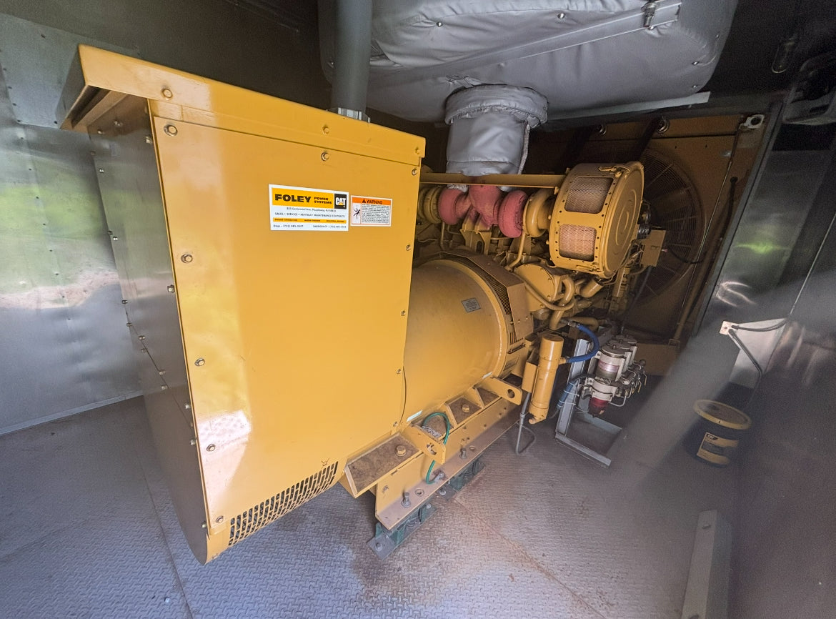 1200KW Cat 3512 Generator 4160V 537Hrs '96 Caterpillar Engine