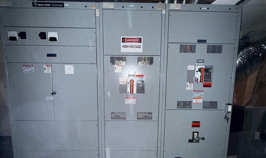4000A GE Spectra Series Switchboard 480Y/277 3 section