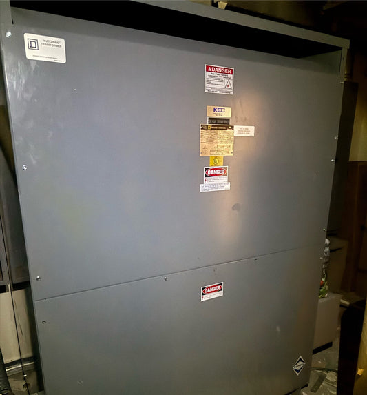 500KVA Square D Sorgel 3PH Dry Type Transformer 480v x 208/120v