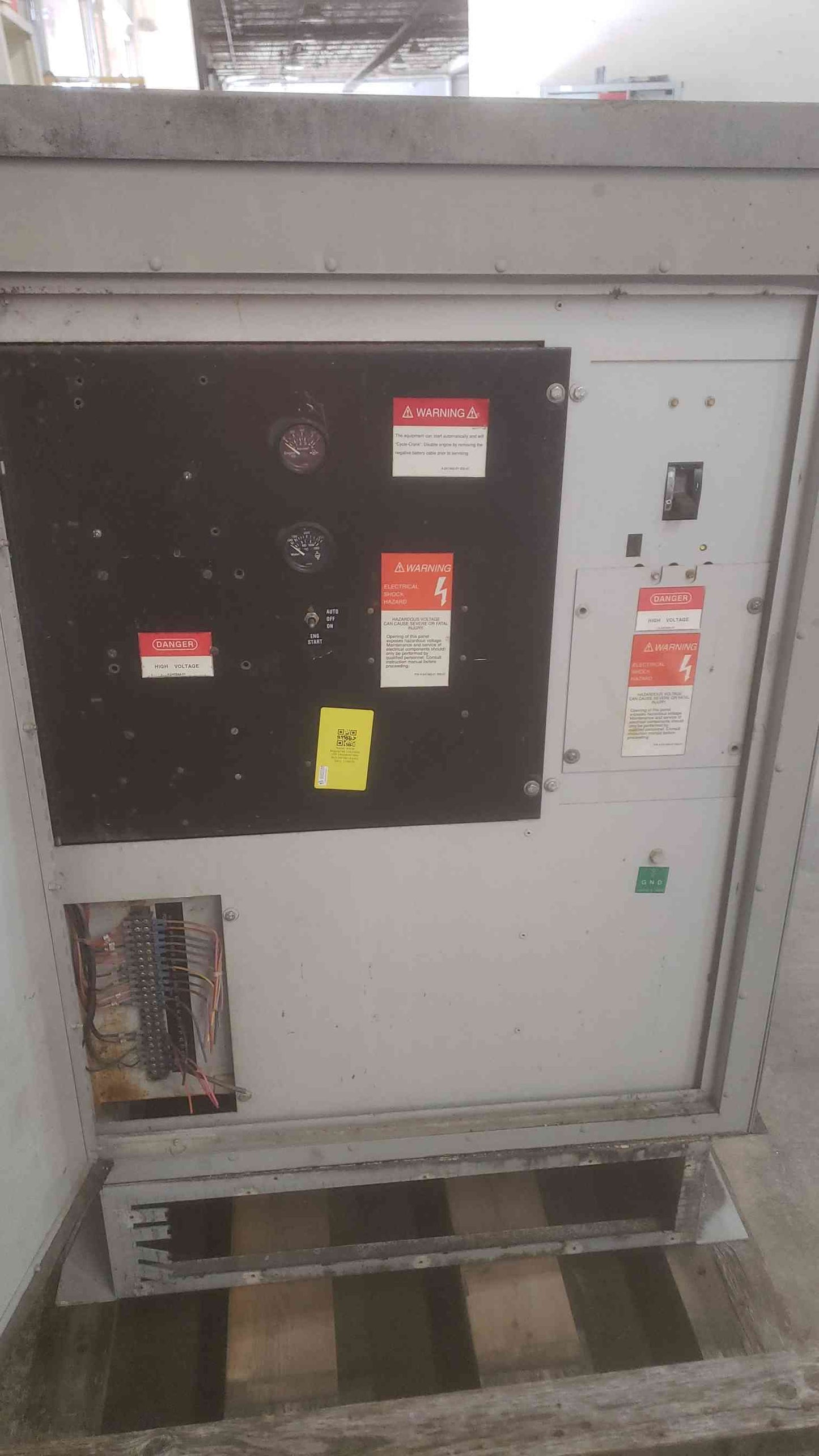 AS IS 40KW MagneTek LP 300 6 In-Line Ford Engine Good RLS500 661hrs Generator