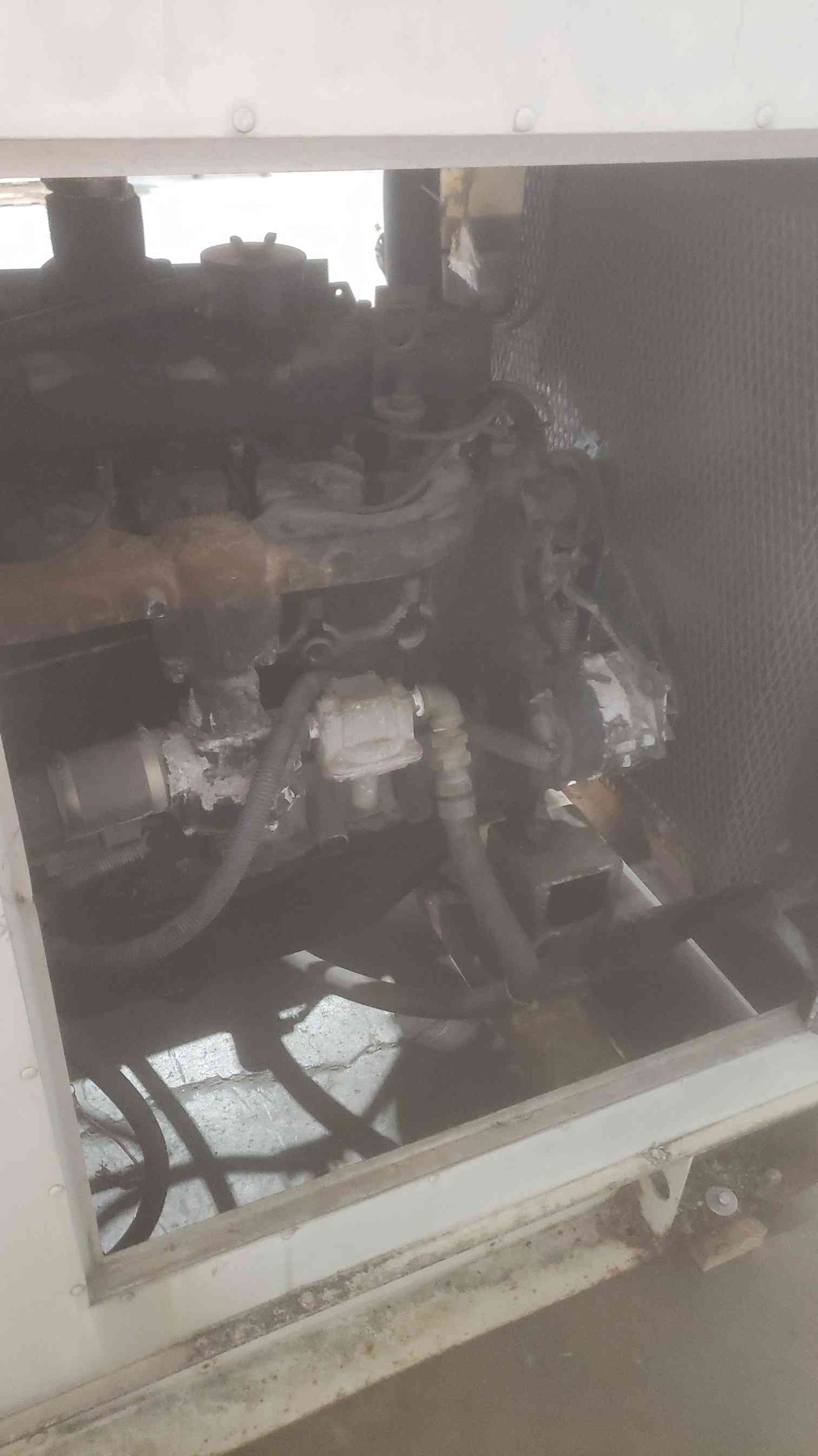 AS IS 40KW MagneTek NAT GAS LP 743 Lbs Engine Runs (SKU: 110860)