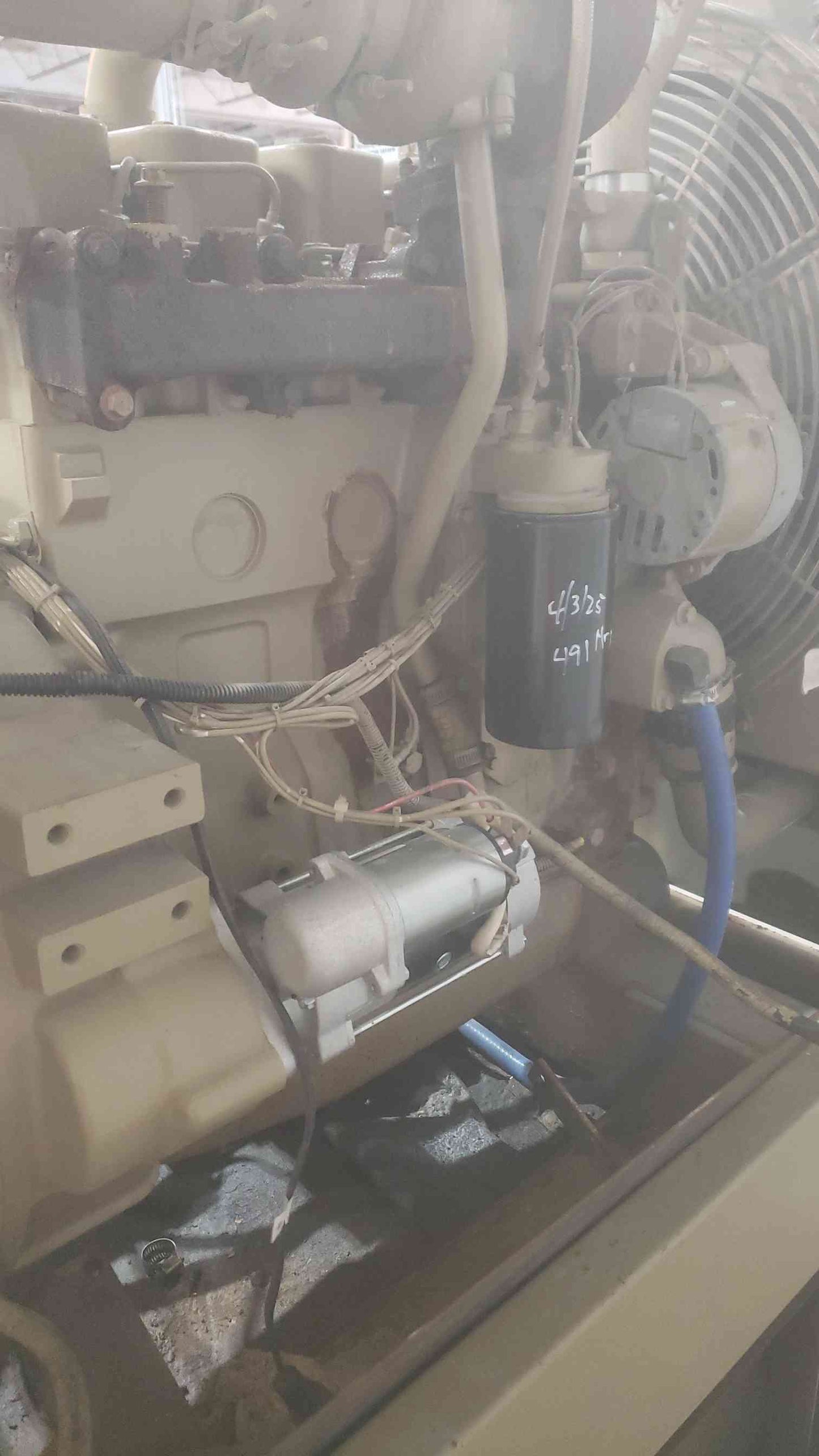 AS IS 50KW Cummins 1&3PH Diesel Generator 793.1Hrs 4BT-3.9 (SKU: 111005)