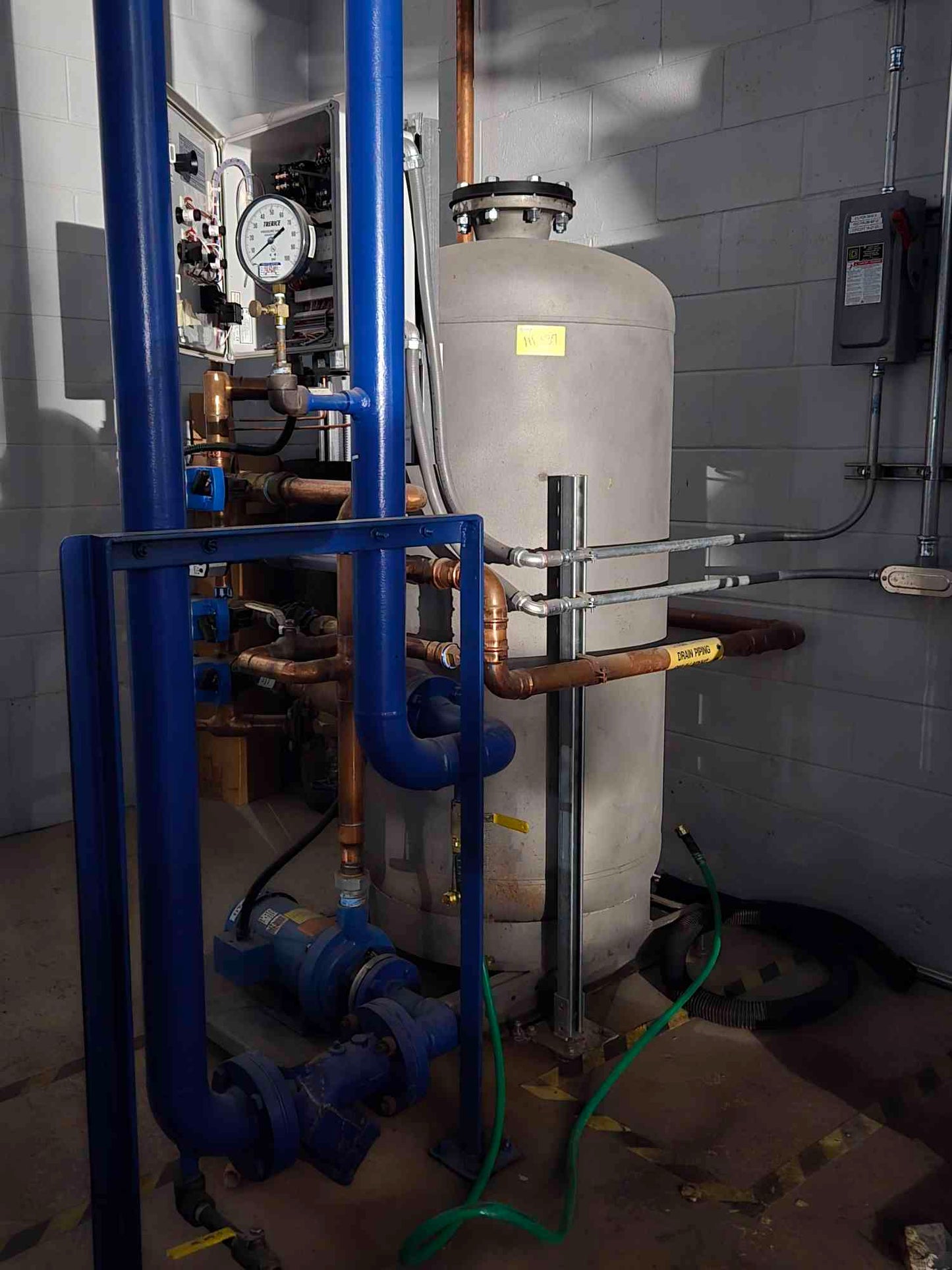 Intellimotion Water Tank w/460VAC Single Tank Controller Pumps & Manifold '17