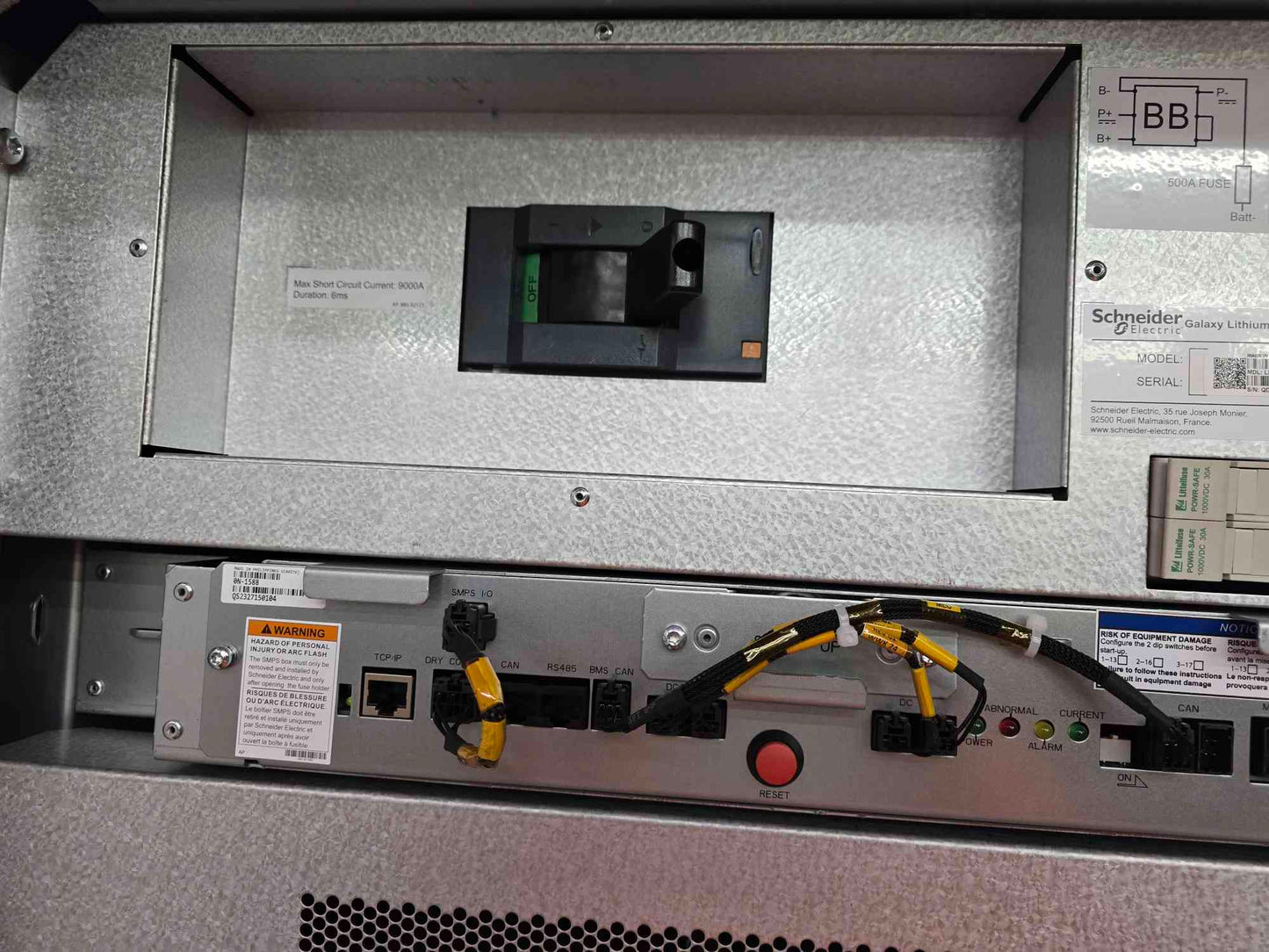 Schneider Electric Galaxy Lithium-ion Battery Cabinet (SKU: 111352)