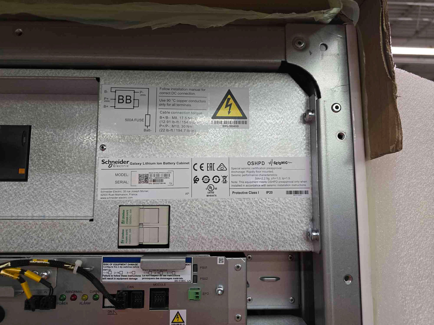 Schneider Electric Galaxy Lithium-ion Battery Cabinet (SKU: 111352)