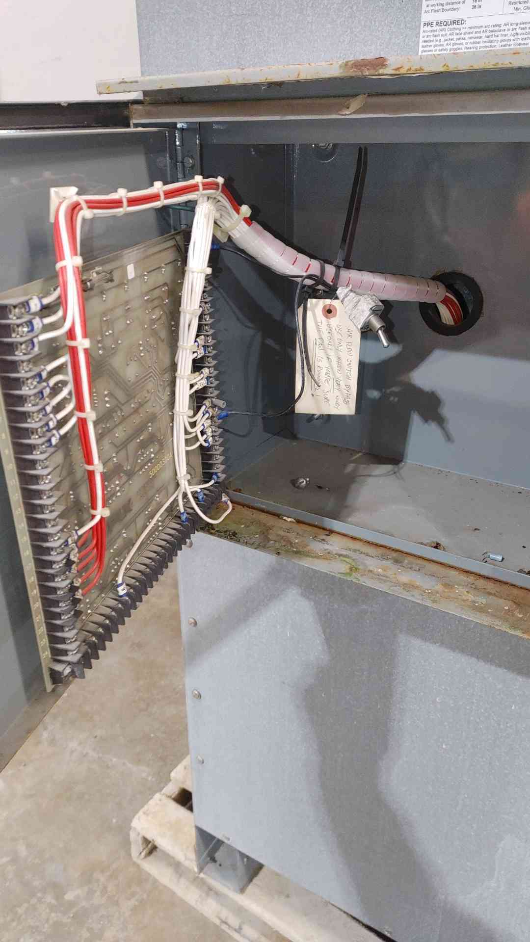 SIMPLX 125KW 480VAC 3PH 4W Forced Air-Cooled Resistive Load Bank- LBS Series (SKU: 111381)