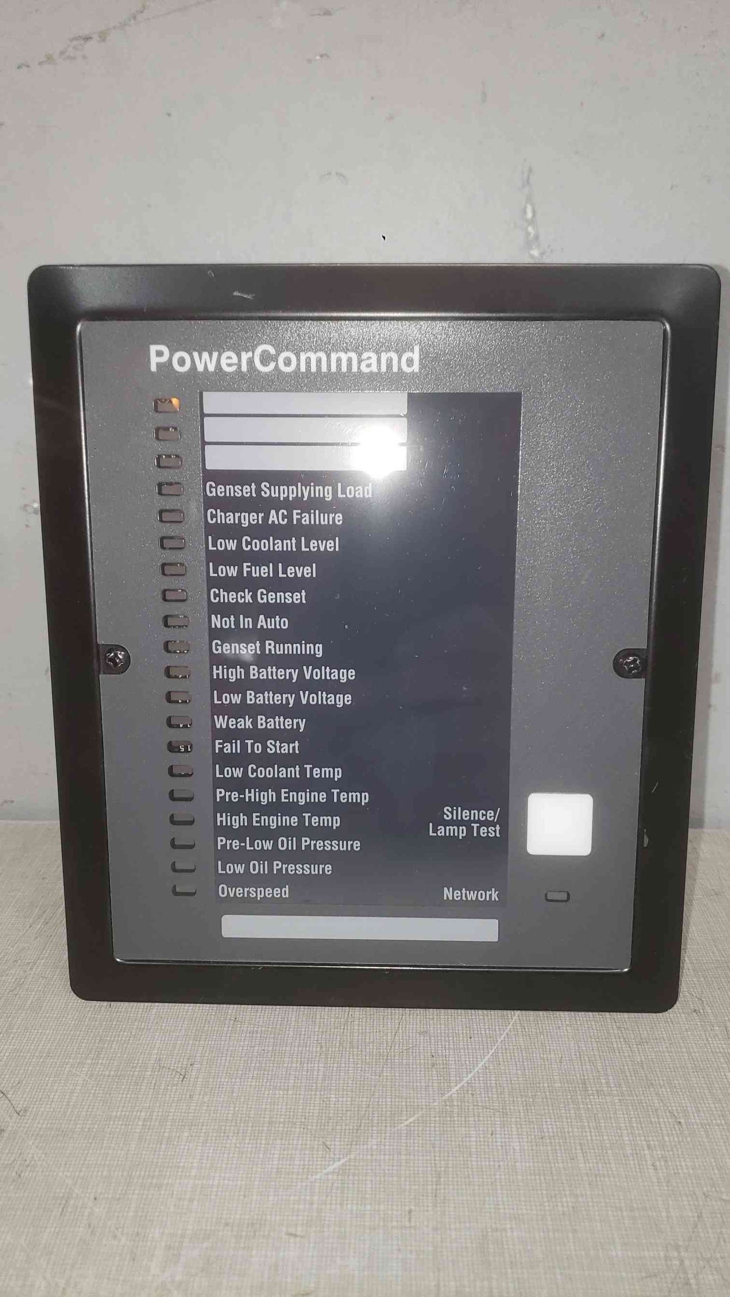 Cummins PowerCommand Industrial Alarm Panel A029Y779----BL-002127K08 (SKU: 111704)