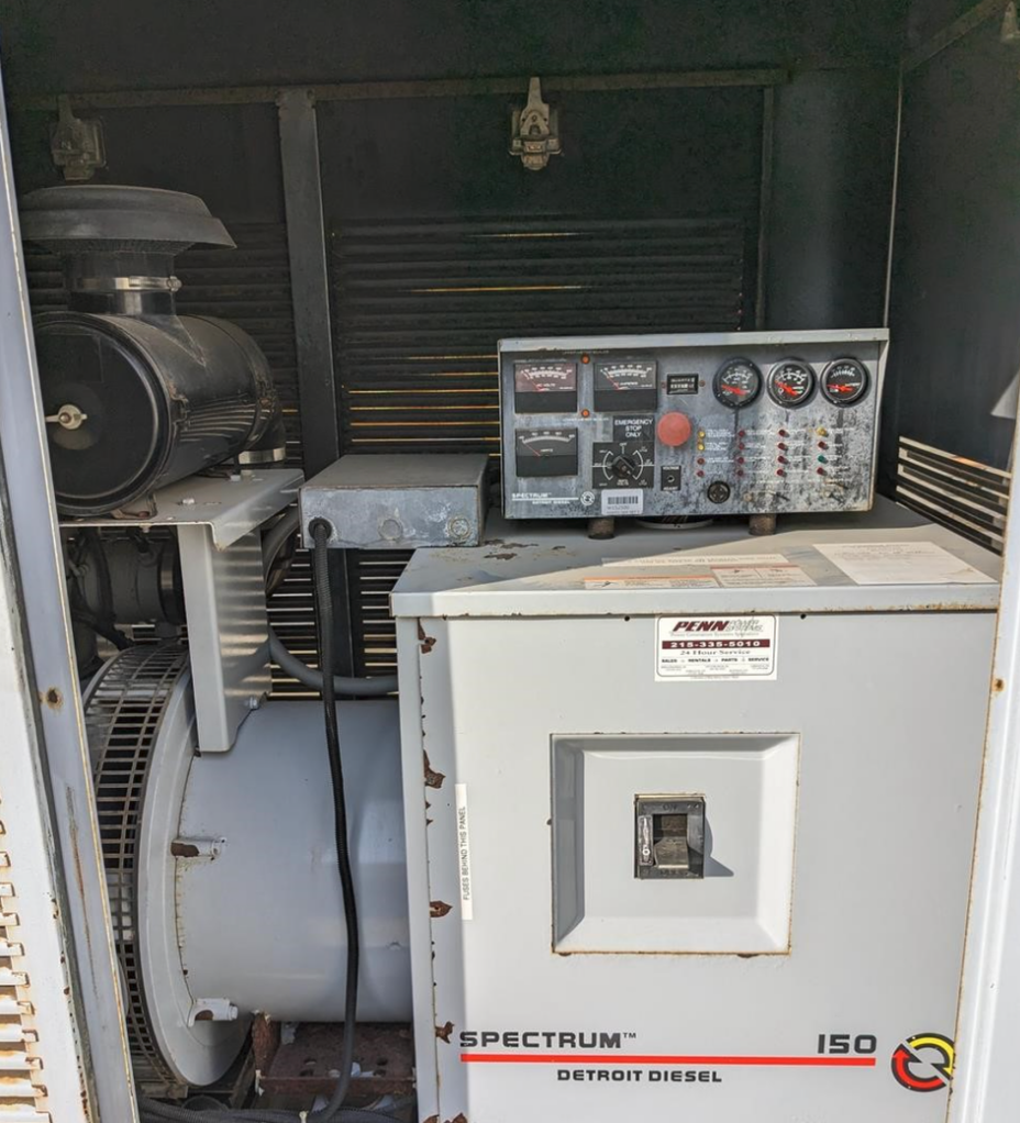 150KW SPECTRUM 150GS Nat Gas LP Generator 378hrs TESTED