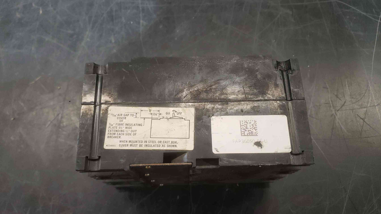 Square D 50A 600VAC 3 Pole Breaker FAPR6050 (SKU: 112679)