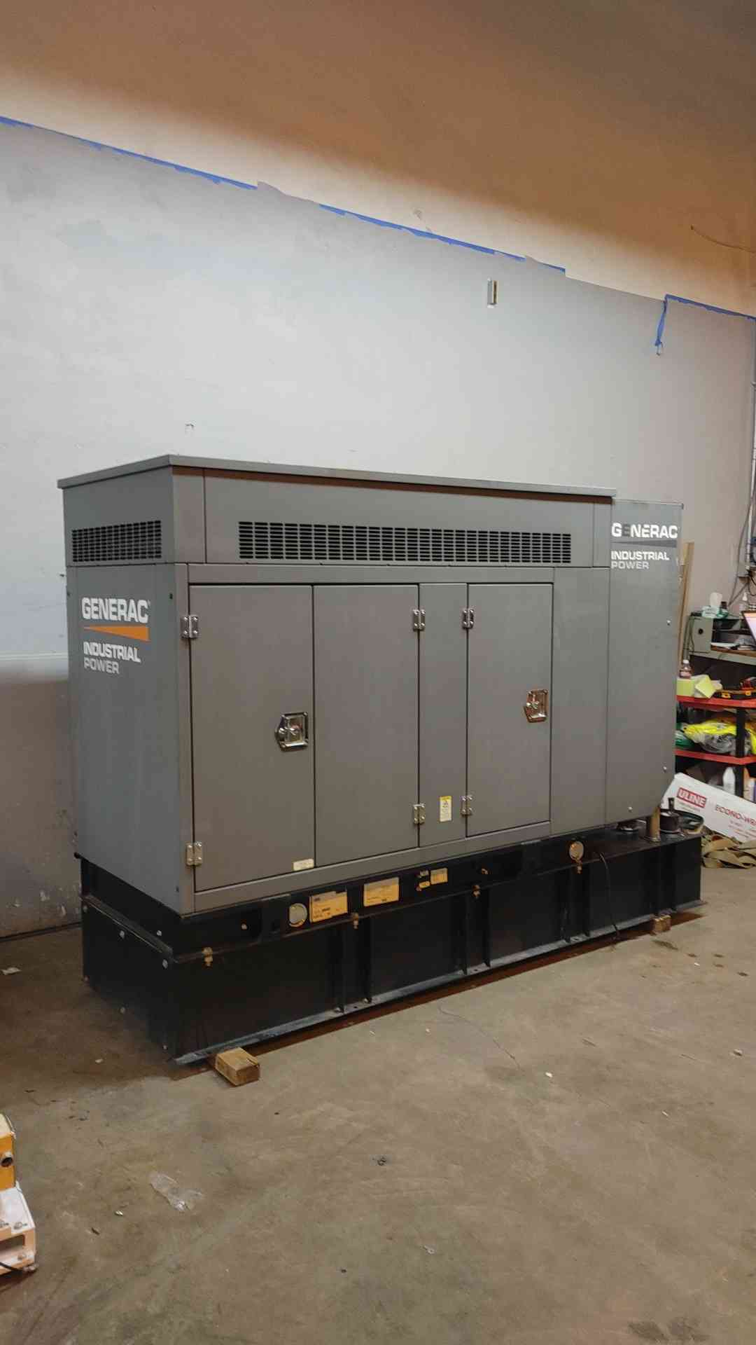 Generac SD15 15kW Industrial Diesel Standby Generator 120/240V 1-Ph 334 Hrs 2016 TESTED (112711)