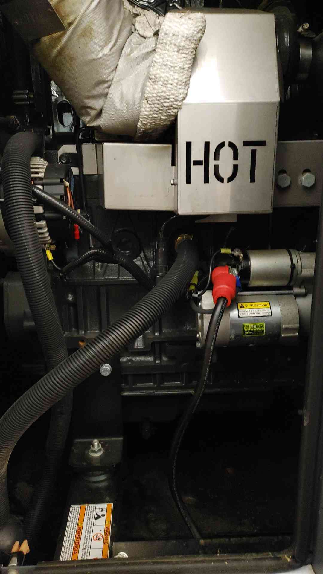 Generac SD15 15kW Industrial Diesel Standby Generator 120/240V 1-Ph 334 Hrs 2016 TESTED (112711)