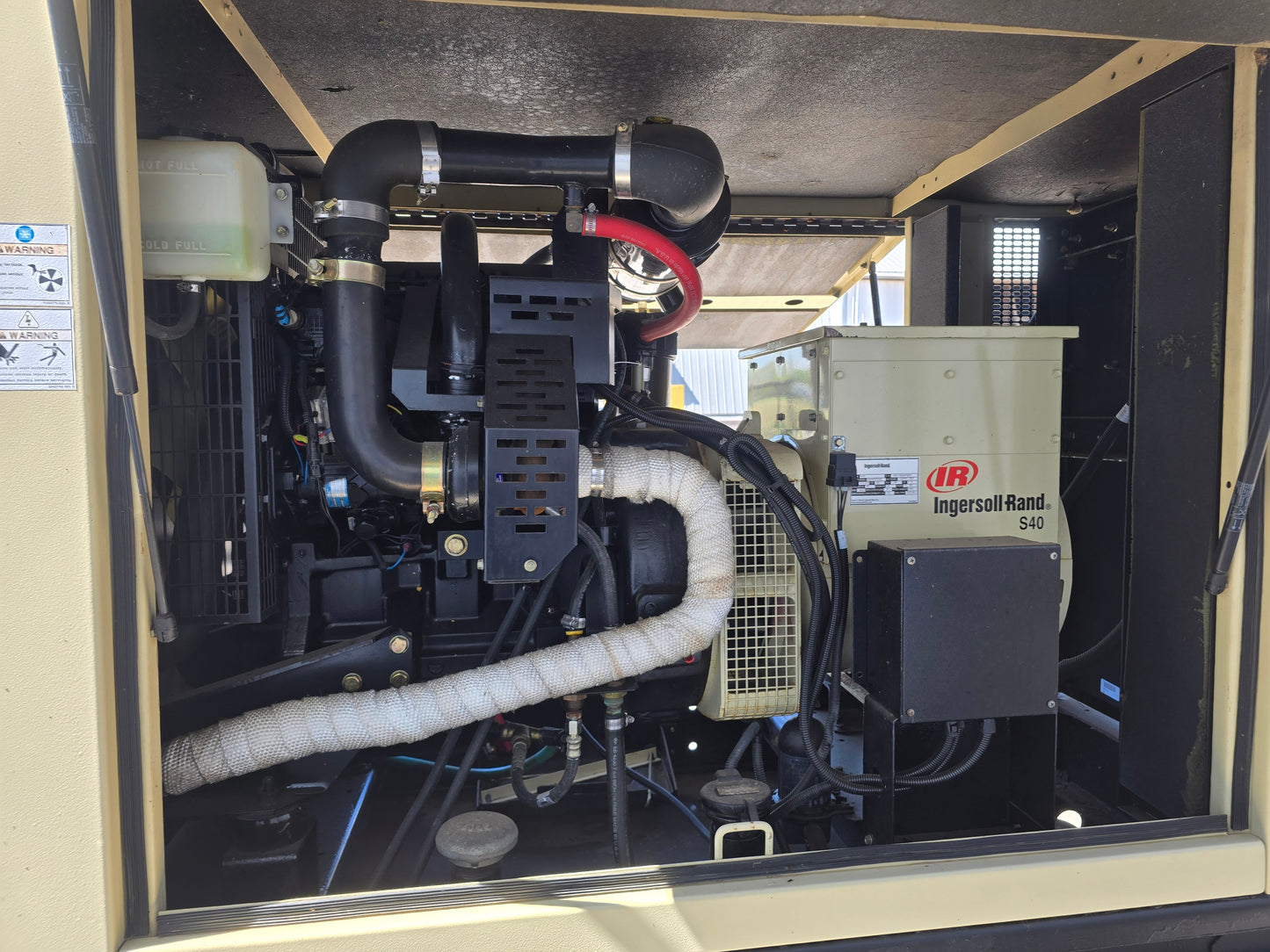 Ingersoll Rand 30KW 33KW 3029 John Deere Diesel Generator '05 126Hrs TESTED