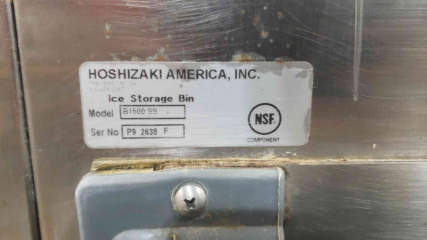 Hoshizaki B-1500SS 60" Stainless Steel Ice Storage Bin - 1,500 lb Capacity (SKU: 113258)