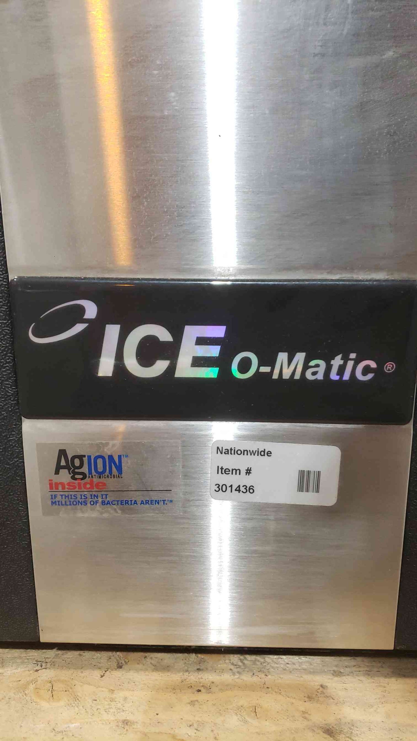 Ice-O-Matic Commercial Ice Machine Head - Modular Air Cooled - AgION Antimicrobial (SKU: 113262)