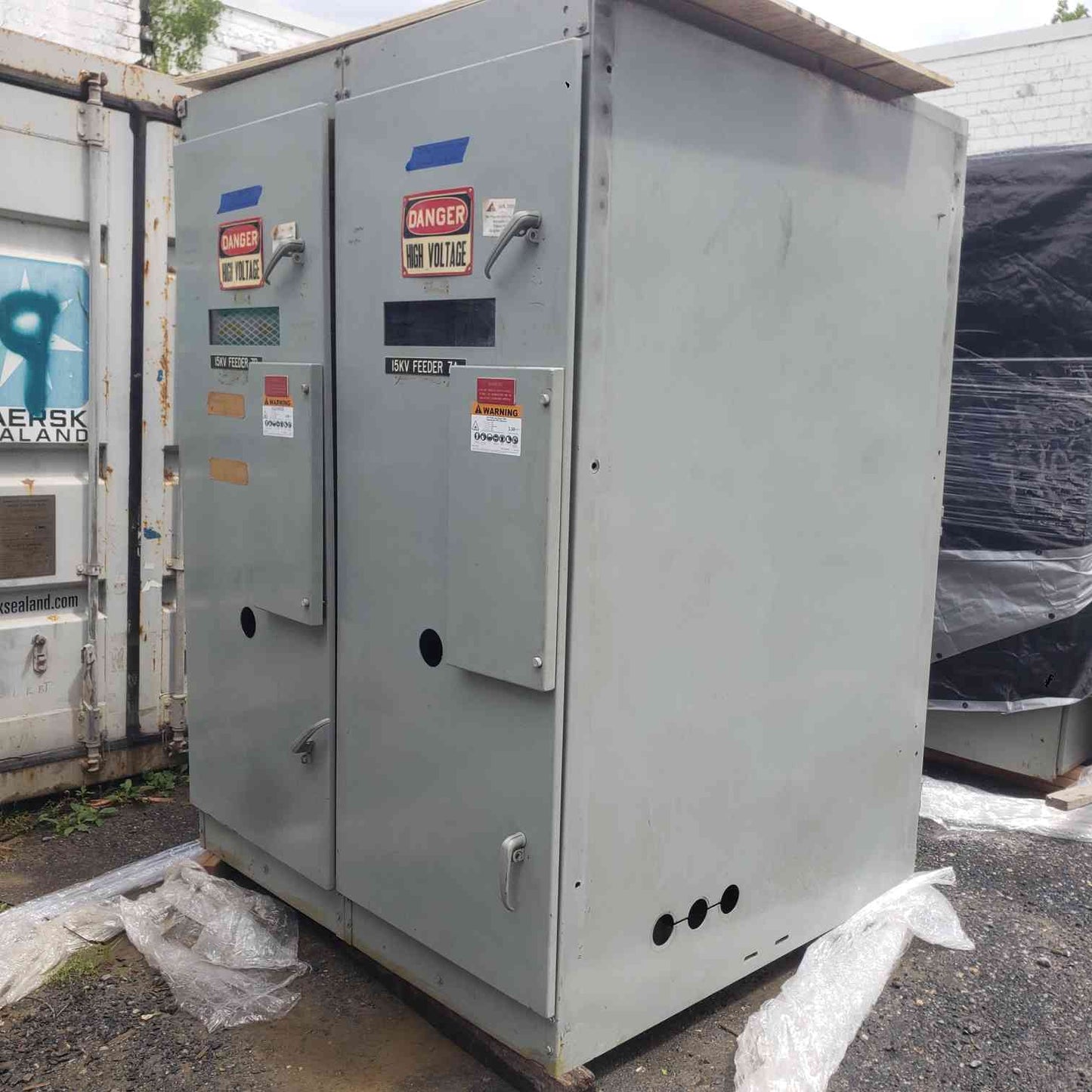 Westinghouse 1000 kVA Substation Transformer 13.8kV to 480V 2000A Switchboard Panel