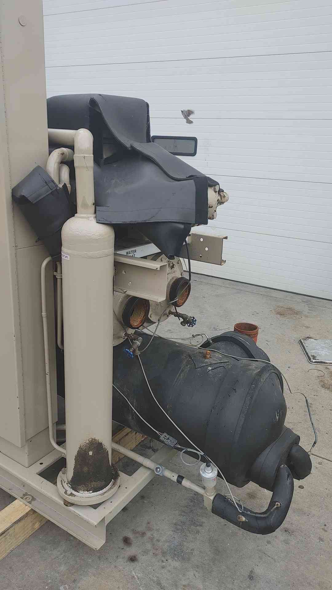 Trane 110 Ton Water Cooled Chiller RTWA 460V 3PH Screw Compressor Adaptive HVAC