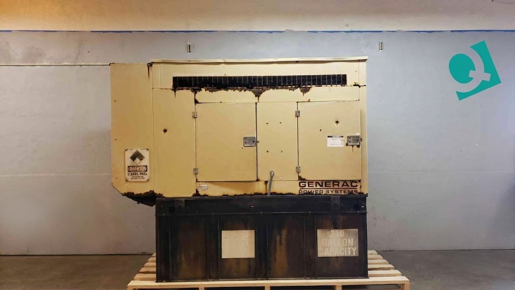 60KW Generac Diesel Generator 1PH 400Hrs TESTED