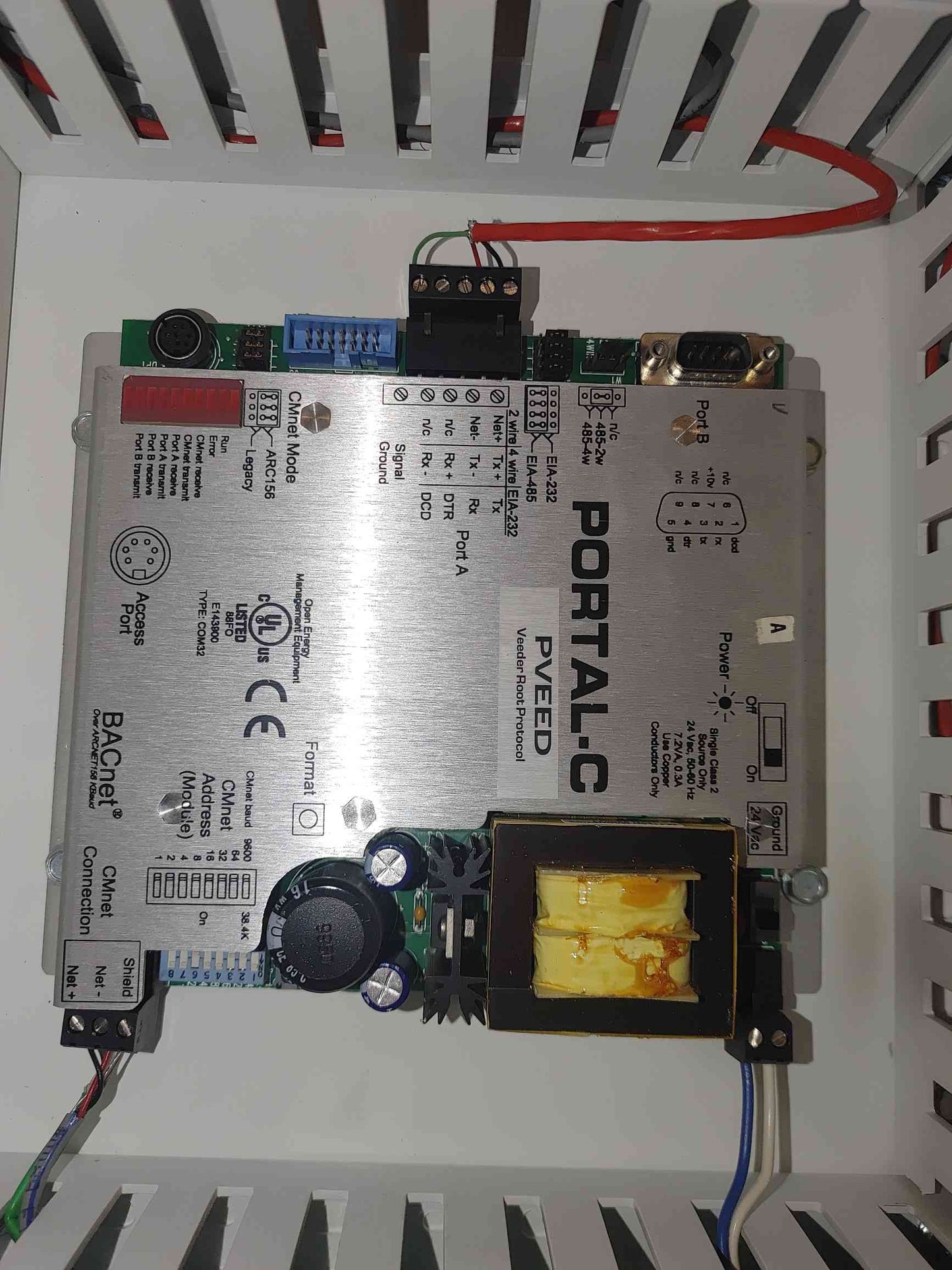 Automated Logic PORTAL-C PVEED Veeder-Root Control Module Gateway TYPE COM32