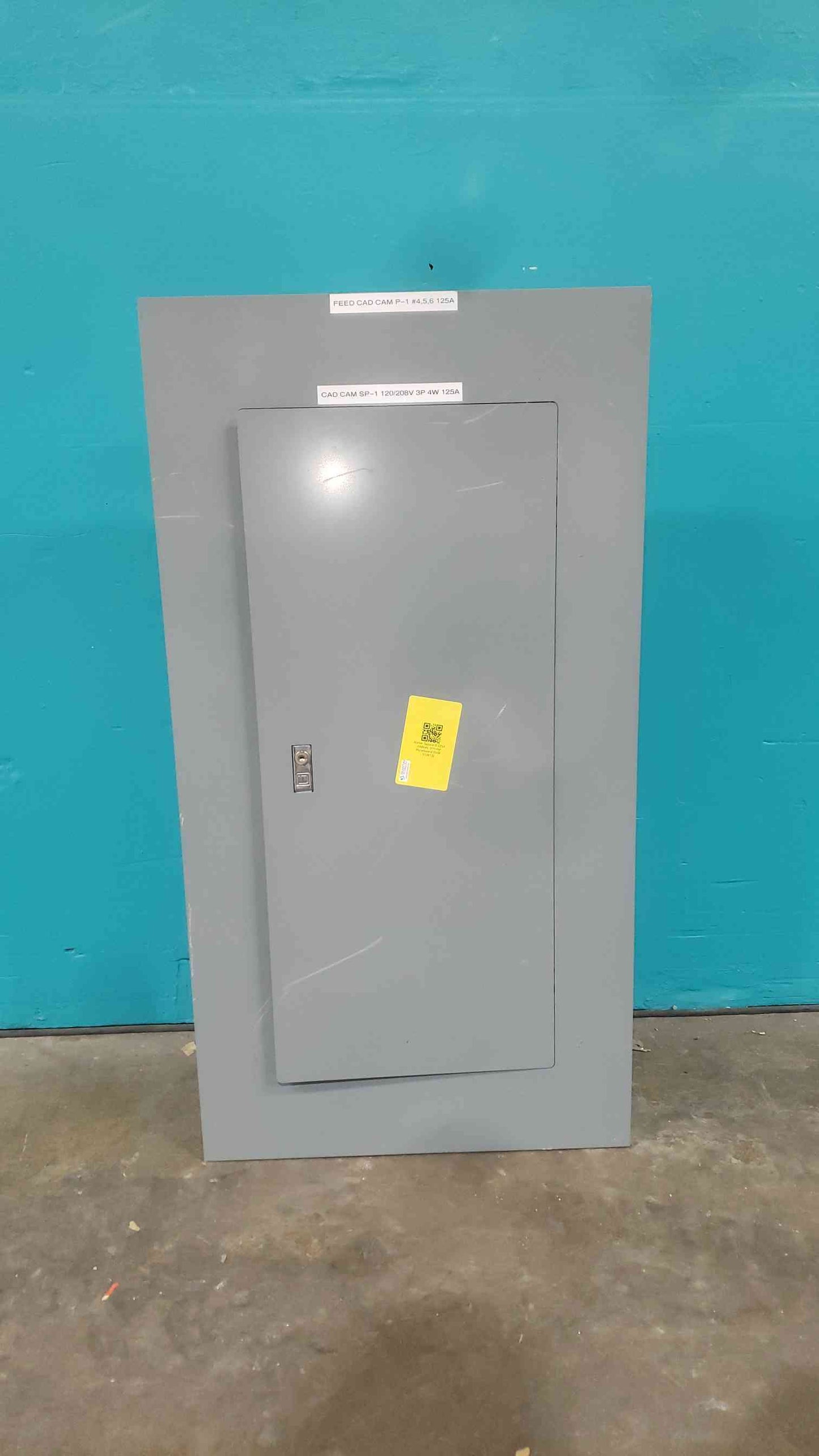 Square D NQ442L2C 225A 120/208V 3 Phase 42 Ckt Panelboard W/ 23 QO Breakers