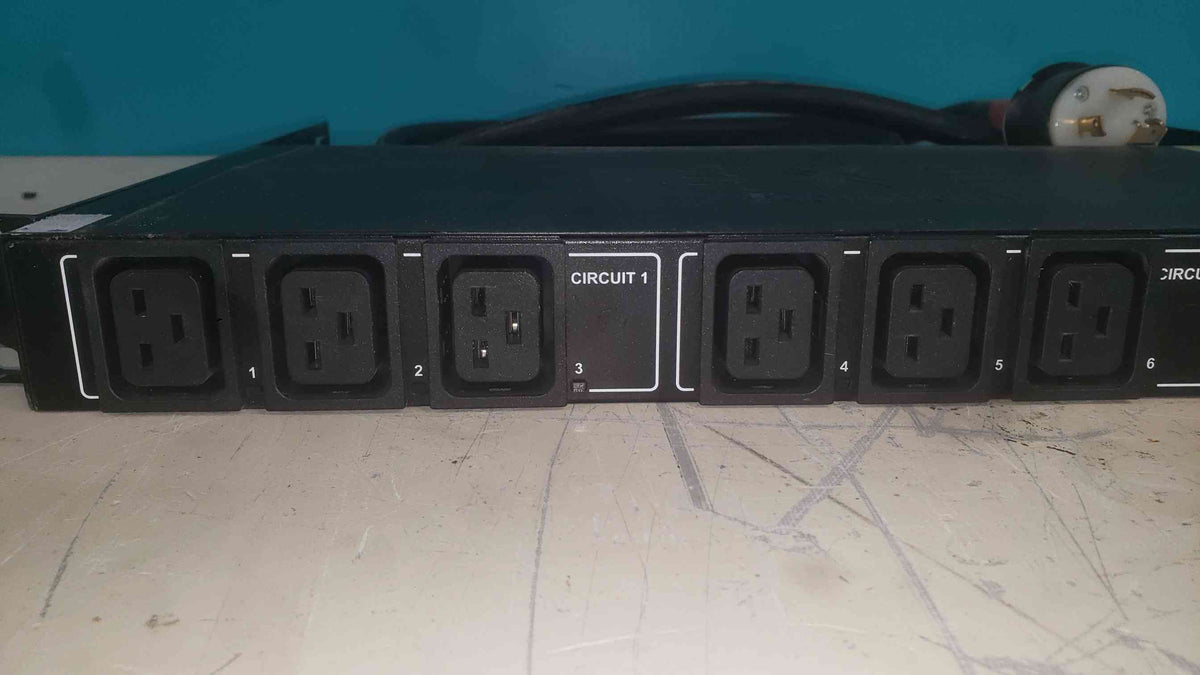 Raritan PX3-5128R Intelligent Rack PDU 24A 100-240V 6x IEC C19 Outlets iPDU 1U