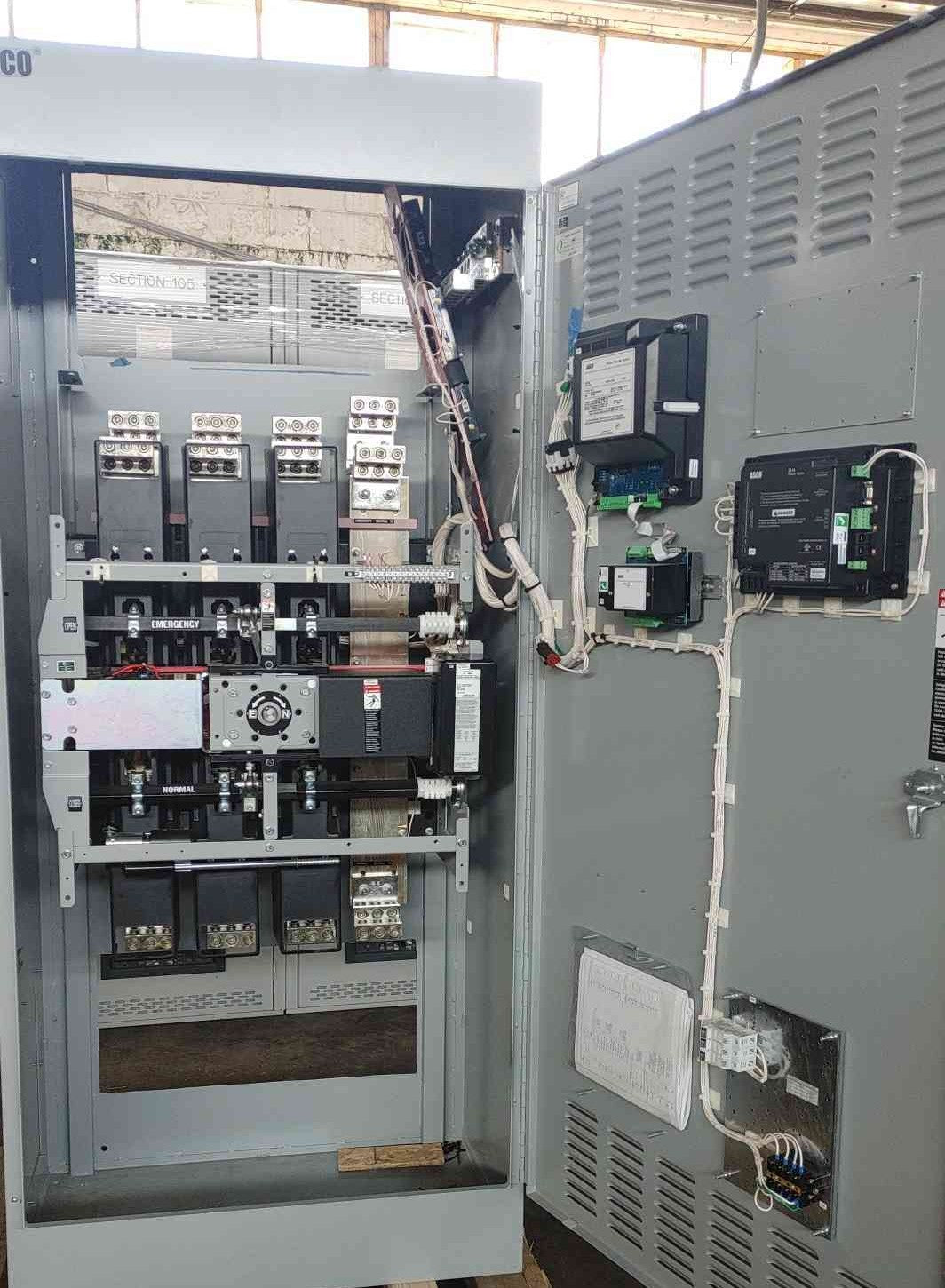 ASCO Series 300 2000A 480V 3PH Closed Transition ATS Switch G03ATSA32000NGXC