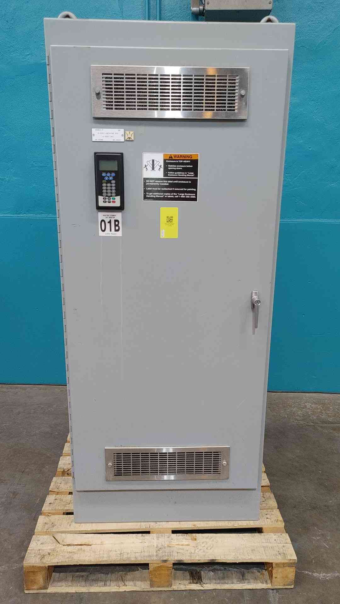 Allen-Bradley PowerFlex VFD Drive Motor Control Panel 20-HIM-A6 Keypad Enclosure