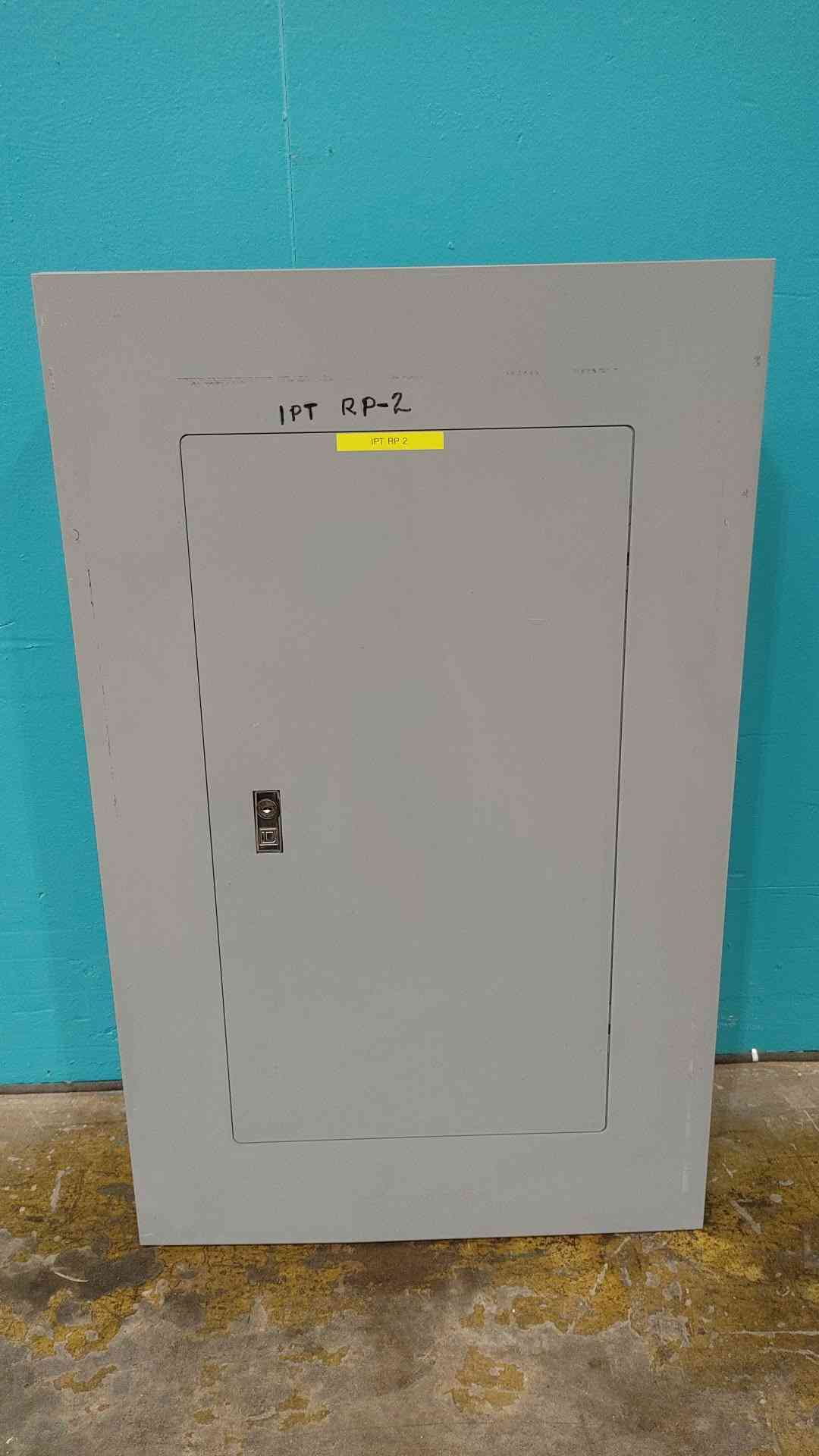 Square D NQ430L1C 100A 240V 3 Phase NQ Panelboard Enclosure w/ 16 QO Breakers