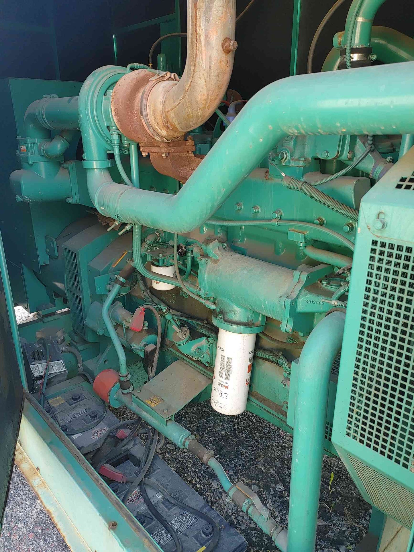 Cummins 215GFBB 215 kW Natural Gas Generator PowerCommand Enclosed 215kW