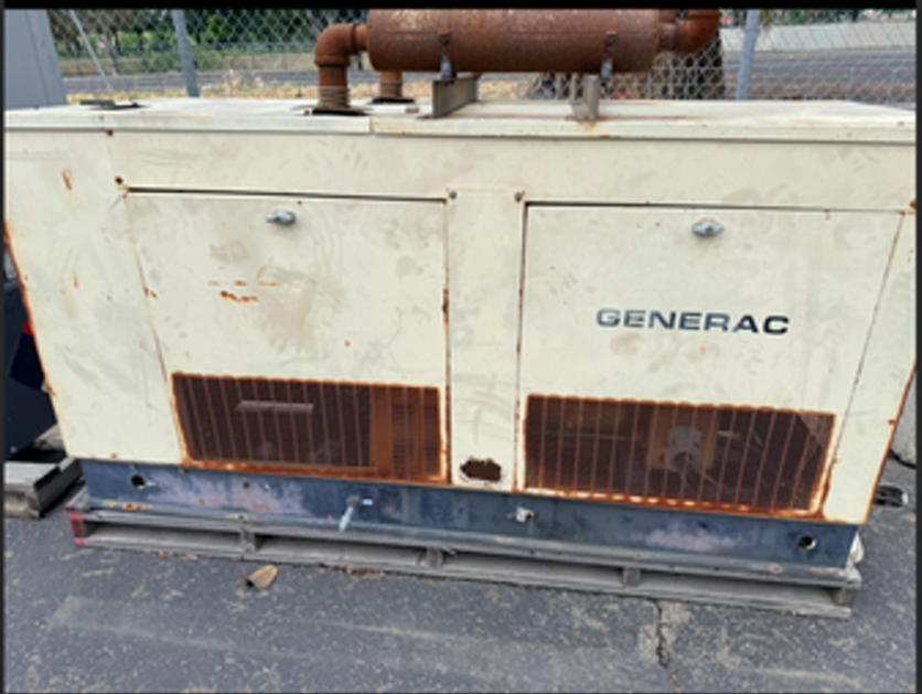 Generac 30kW Standby Generator 1 Phase 120/240V Model 94A04648-S Industrial