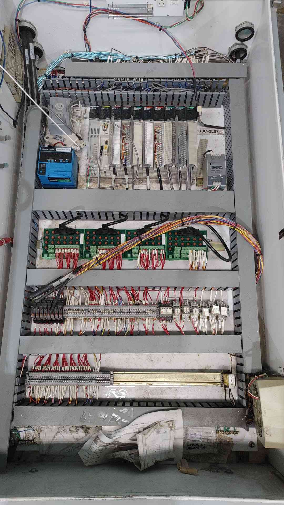 Trimax Pro Environmental Thermal Oxidizer PLC Control Panel Hoffman Allen Bradley