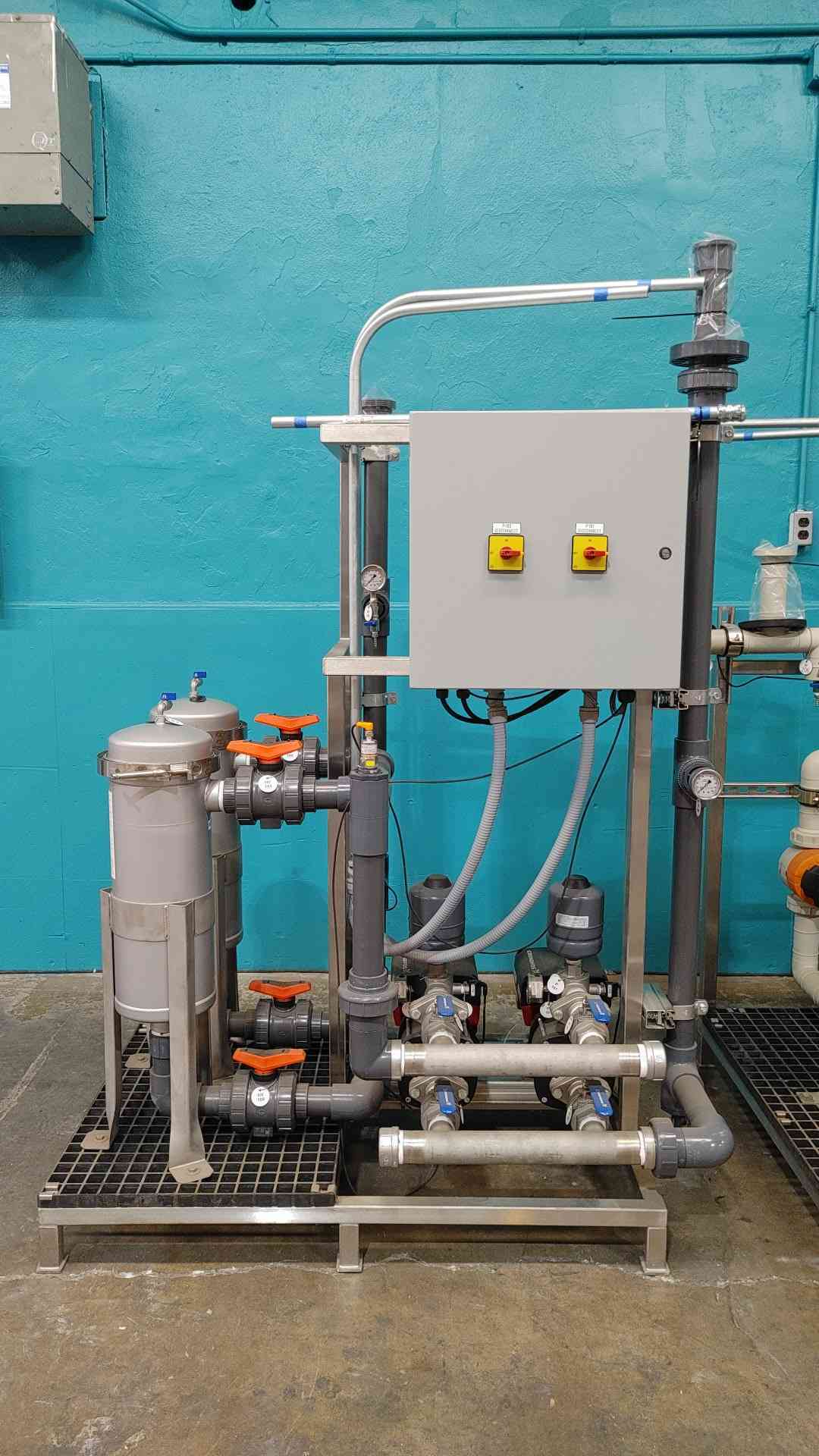 New Aquafine 480V 3PH 26FLA ASTIM Type II Water System (Sku 114172)