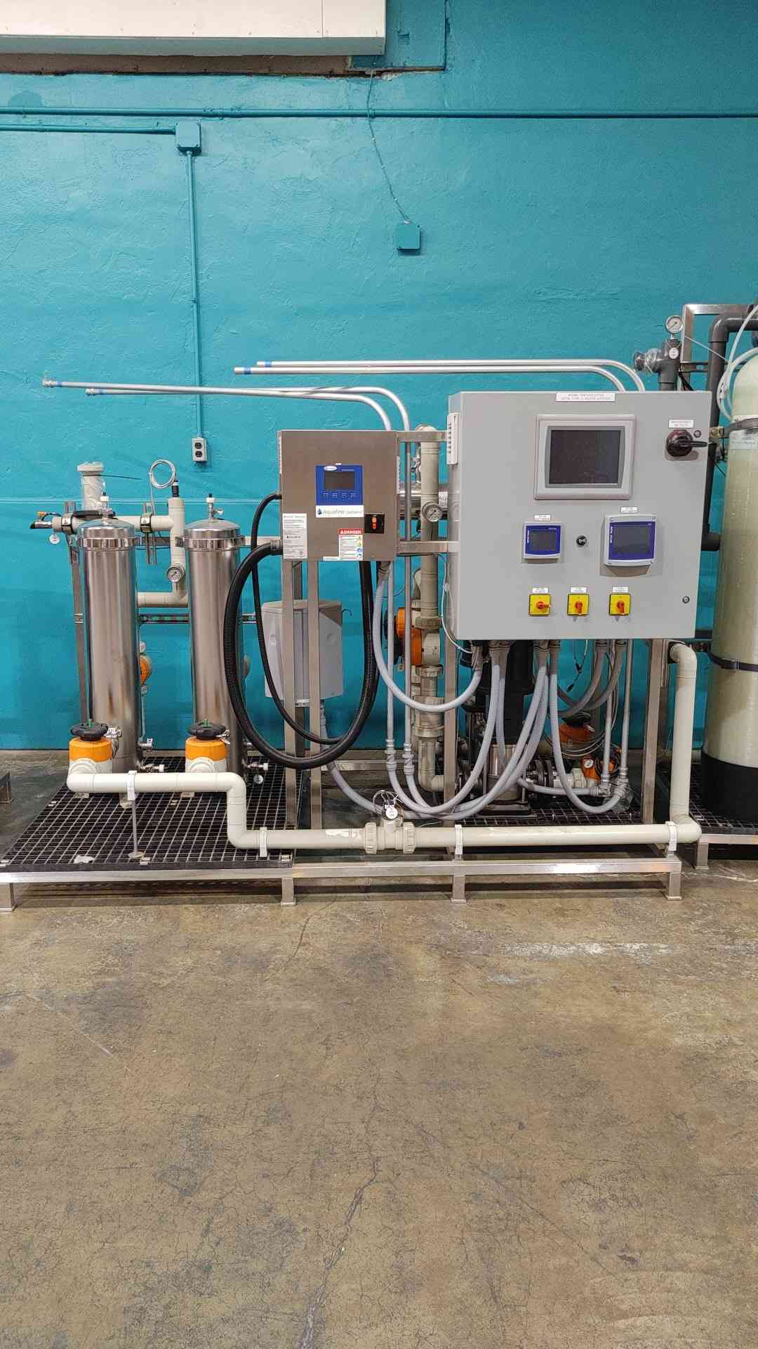 New Aquafine 480V 3PH 26FLA ASTIM Type II Water System (Sku 114172)