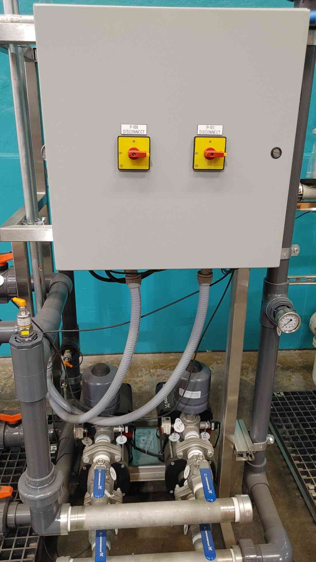 New Aquafine 480V 3PH 26FLA ASTIM Type II Water System (Sku 114172)
