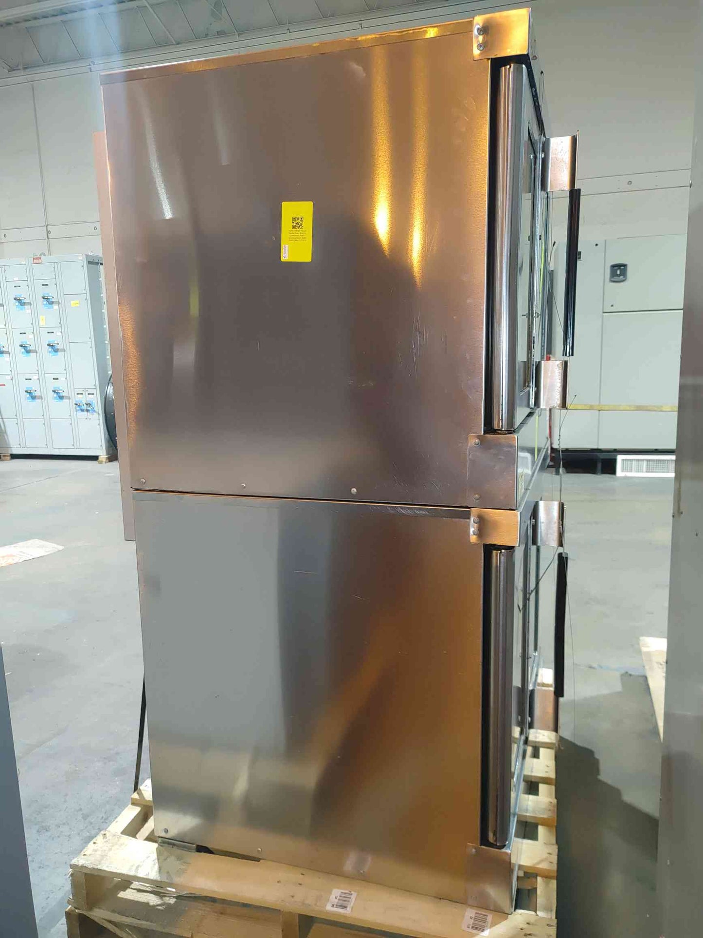 Hobart HEC5 Double Deck Electric Convection Oven 480V 3 Phase Commercial Stainless