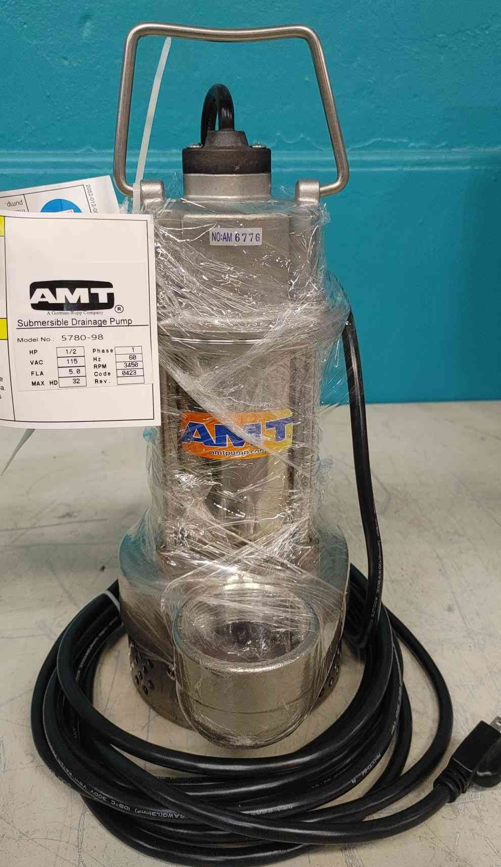New Aquafine 480V 3PH 26FLA ASTIM Type II Water System (Sku 114172)