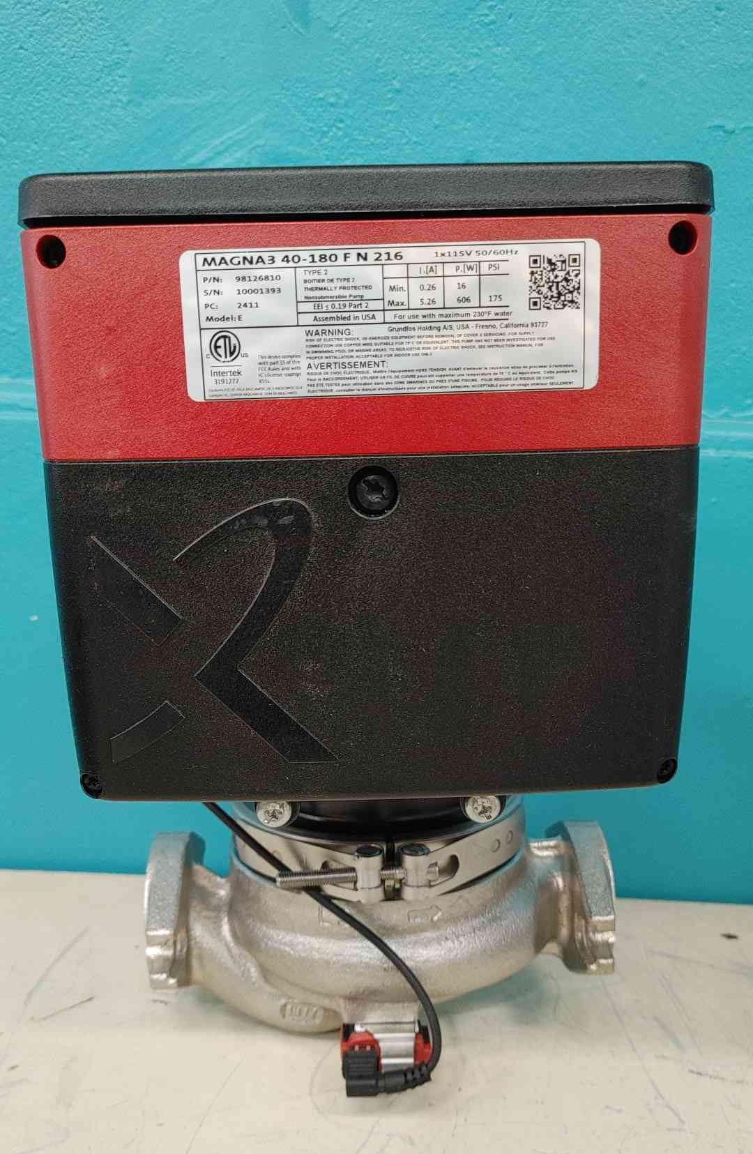 New Aquafine 480V 3PH 26FLA ASTIM Type II Water System (Sku 114172)